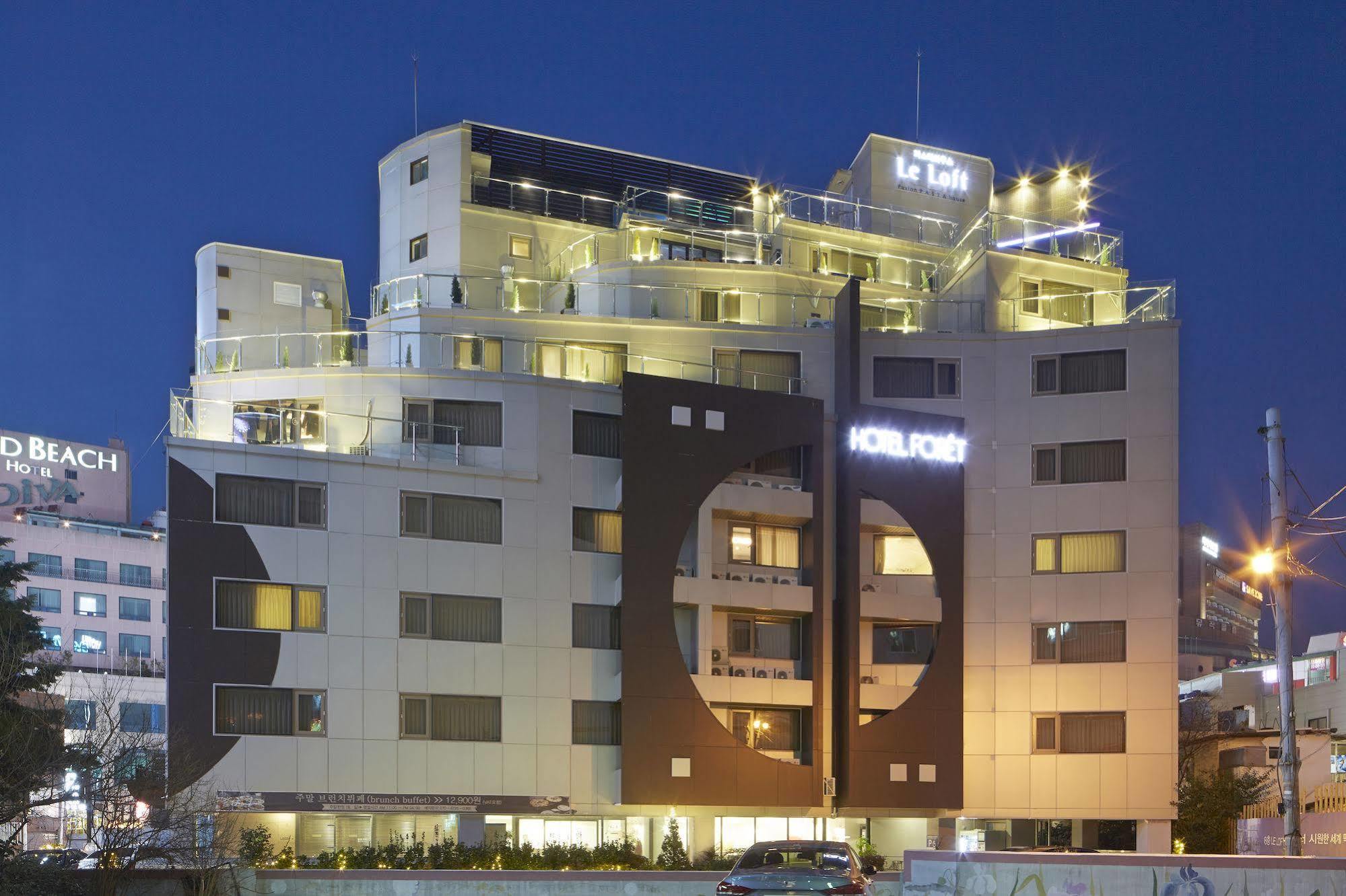 בוסאן Hotel Foret Premier Haeundae מראה חיצוני תמונה